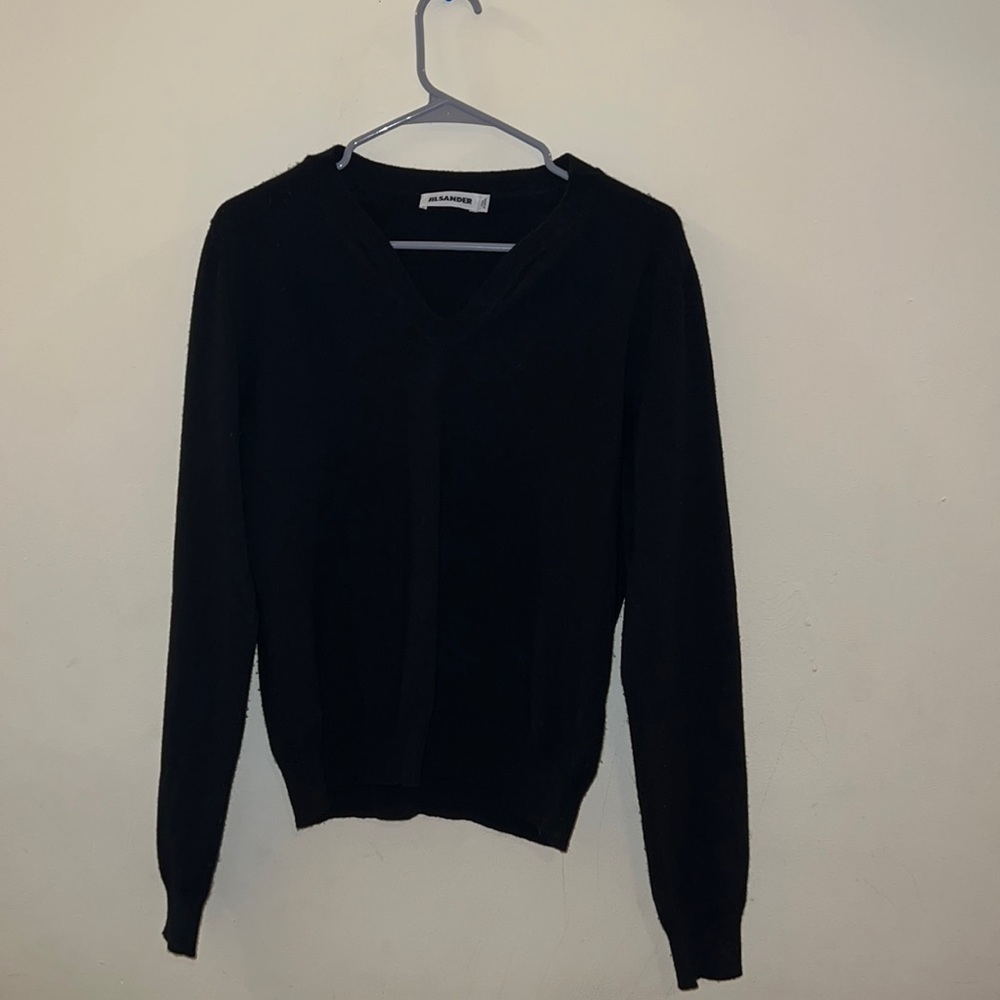 JIL SANDER CASHMERE V- NECK 🖤